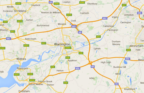 Local Warrington Area